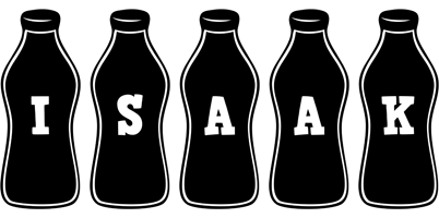 Isaak bottle logo