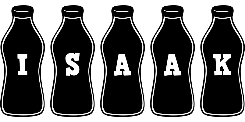 Isaak bottle logo