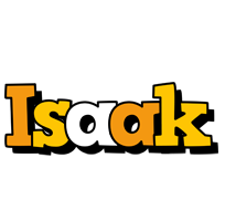 Isaak cartoon logo
