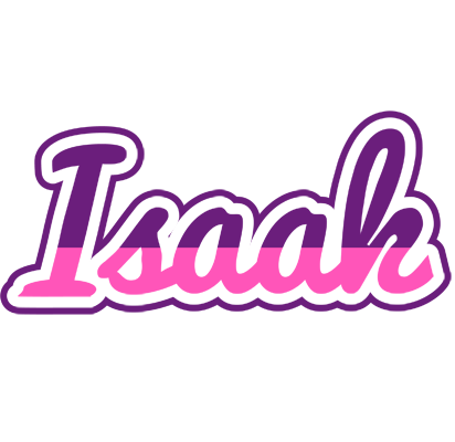 Isaak cheerful logo
