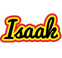 Isaak flaming logo