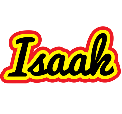 Isaak flaming logo