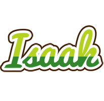 Isaak golfing logo