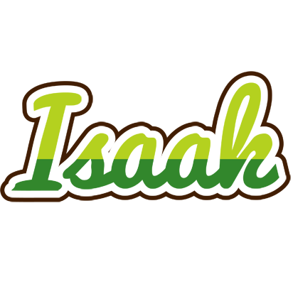 Isaak golfing logo