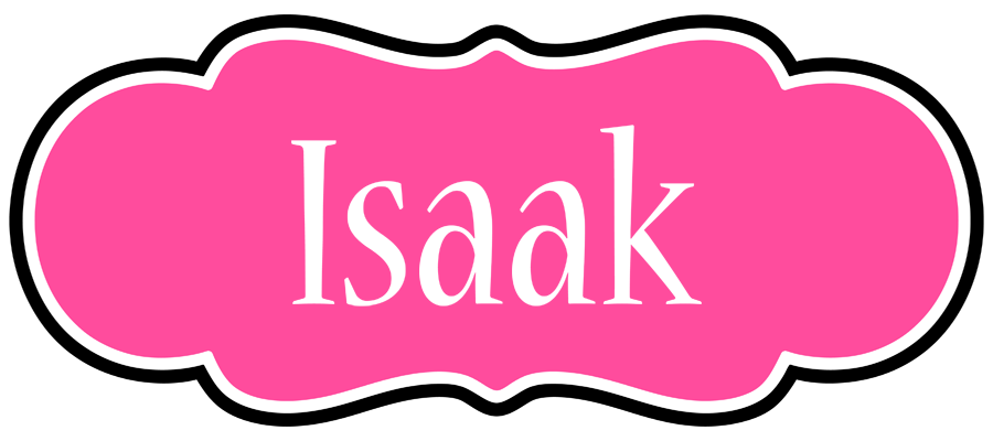 Isaak invitation logo