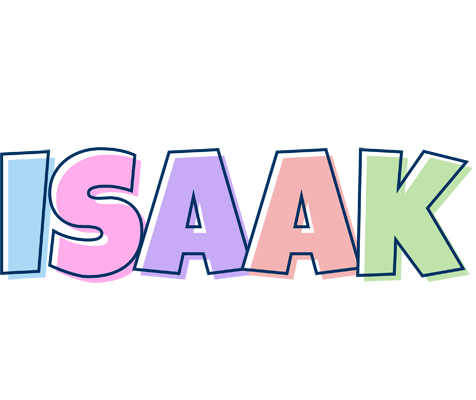 Isaak pastel logo