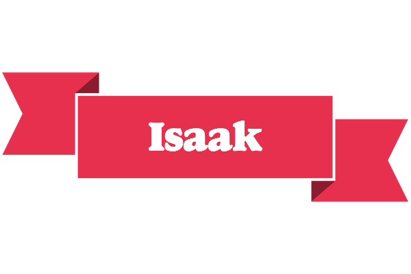 Isaak sale logo