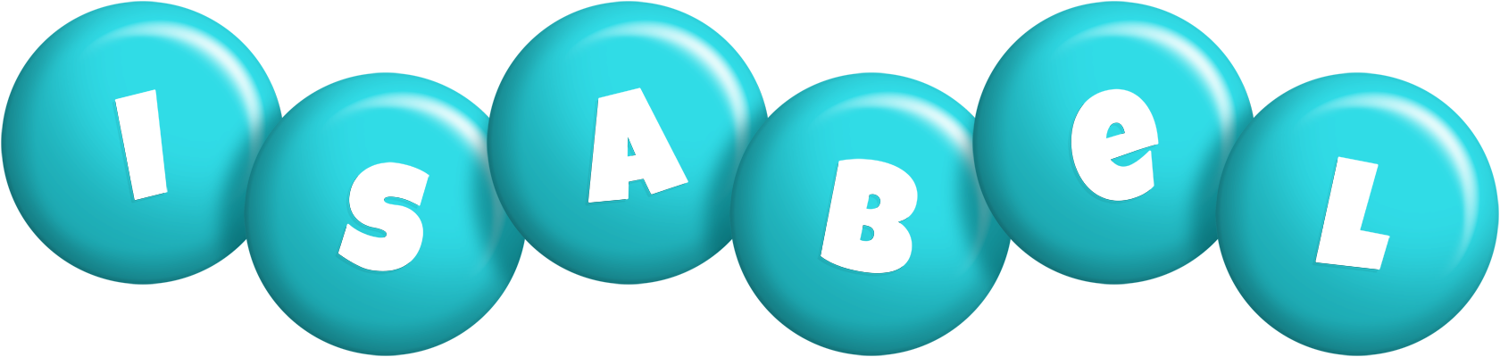 Isabel candy-azur logo