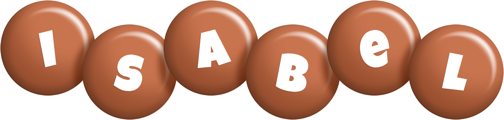 Isabel candy-brown logo