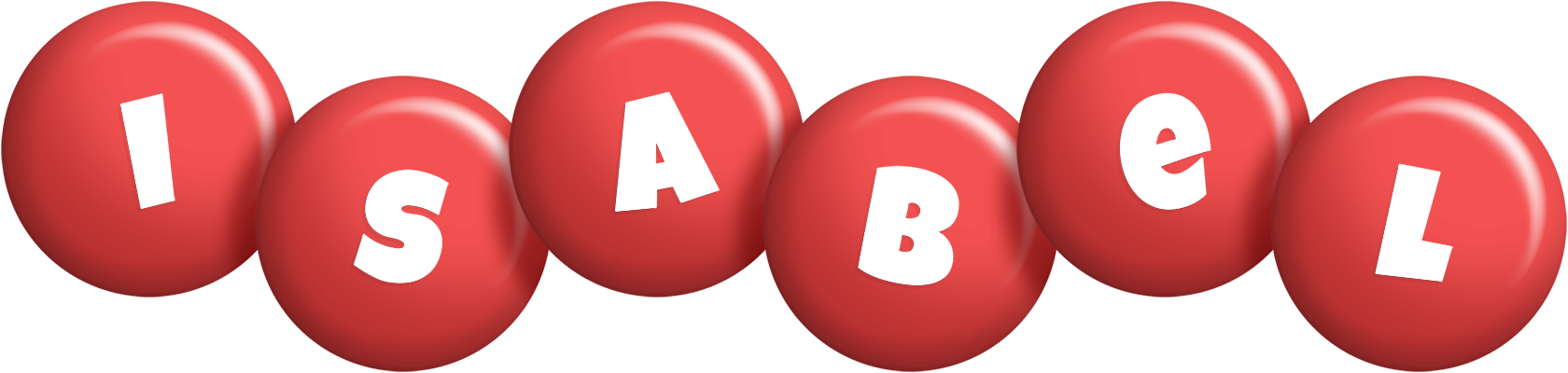 Isabel candy-red logo