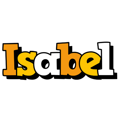 Isabel cartoon logo