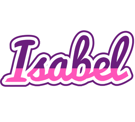 Isabel cheerful logo