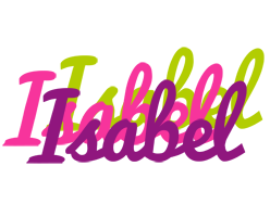Isabel flowers logo