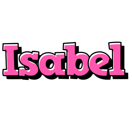 Isabel girlish logo