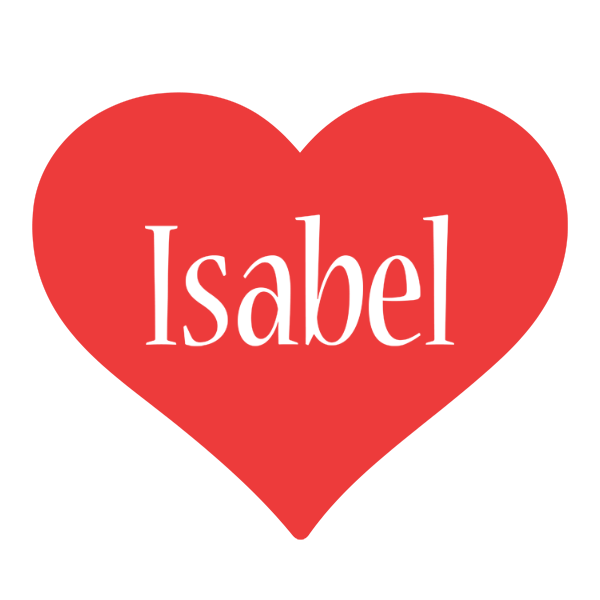 Isabel love logo