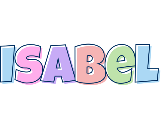 Isabel pastel logo
