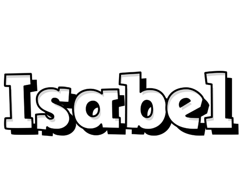 Isabel snowing logo