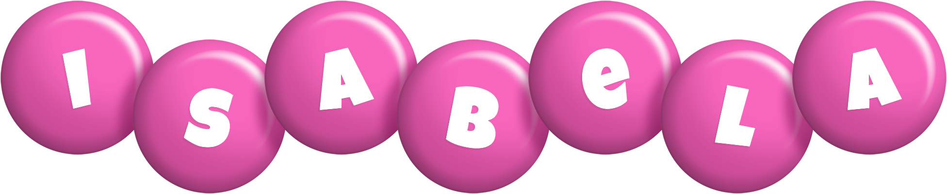 Isabela candy-pink logo
