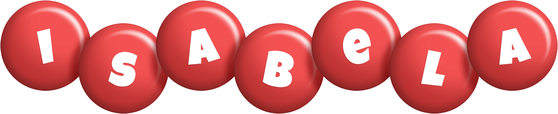 Isabela candy-red logo