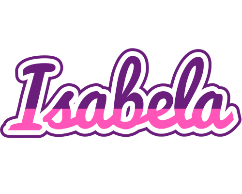 Isabela cheerful logo
