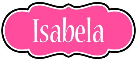 Isabela invitation logo