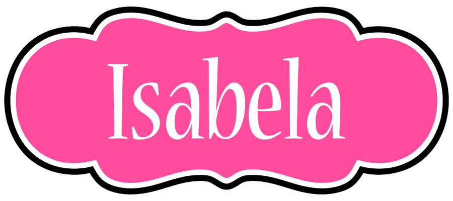 Isabela invitation logo