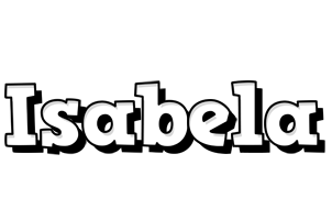 Isabela snowing logo