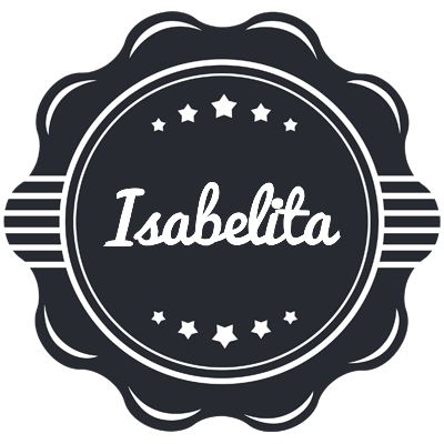 Isabelita badge logo