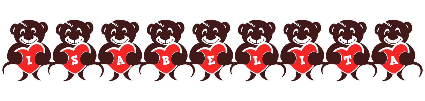 Isabelita bear logo