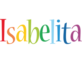 Isabelita birthday logo