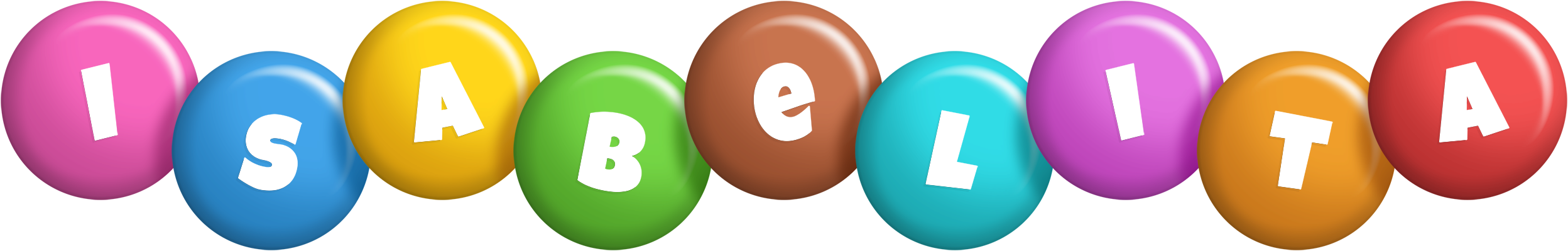 Isabelita candy logo