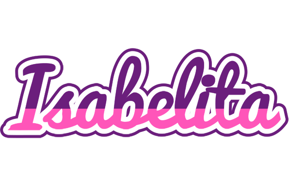 Isabelita cheerful logo