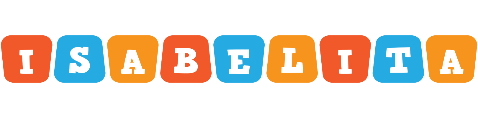 Isabelita comics logo