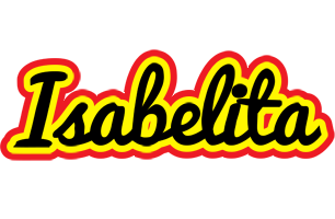 Isabelita flaming logo