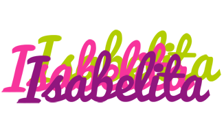 Isabelita flowers logo