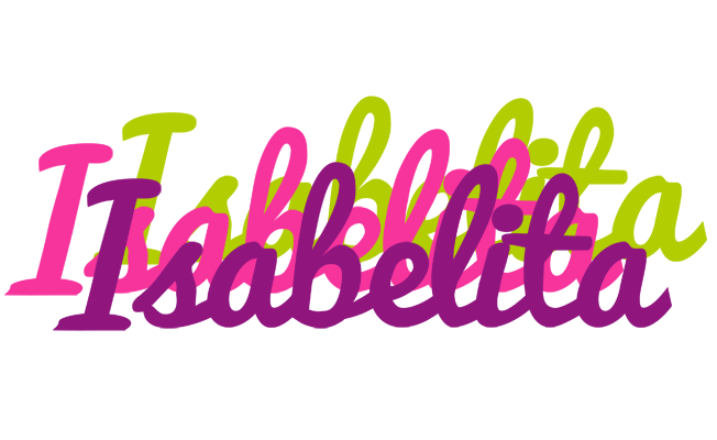 Isabelita flowers logo