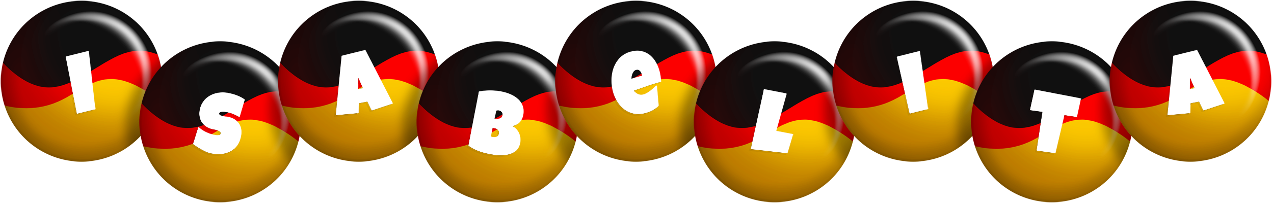 Isabelita german logo