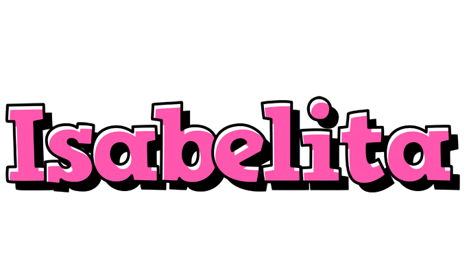 Isabelita girlish logo