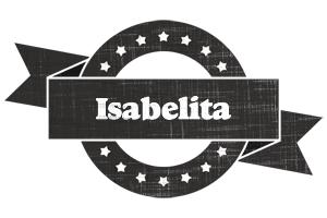 Isabelita grunge logo