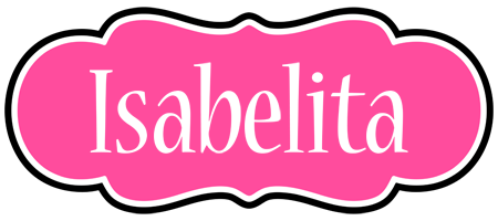 Isabelita invitation logo