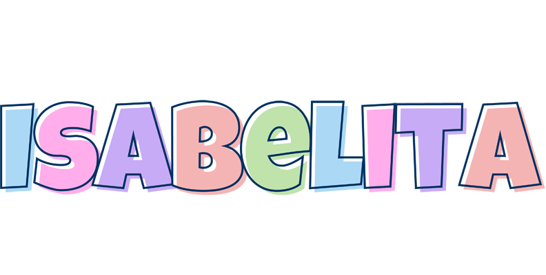 Isabelita pastel logo