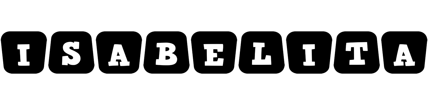 Isabelita racing logo