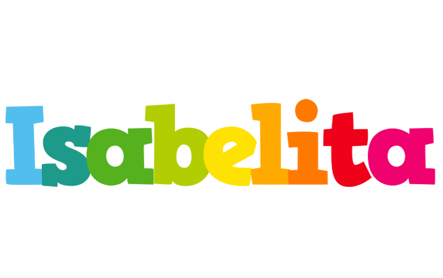Isabelita rainbows logo