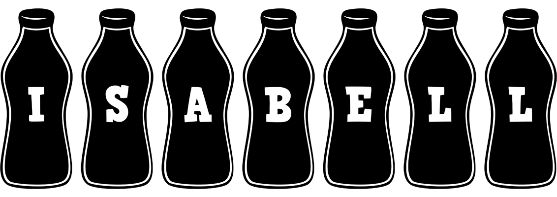 Isabell bottle logo