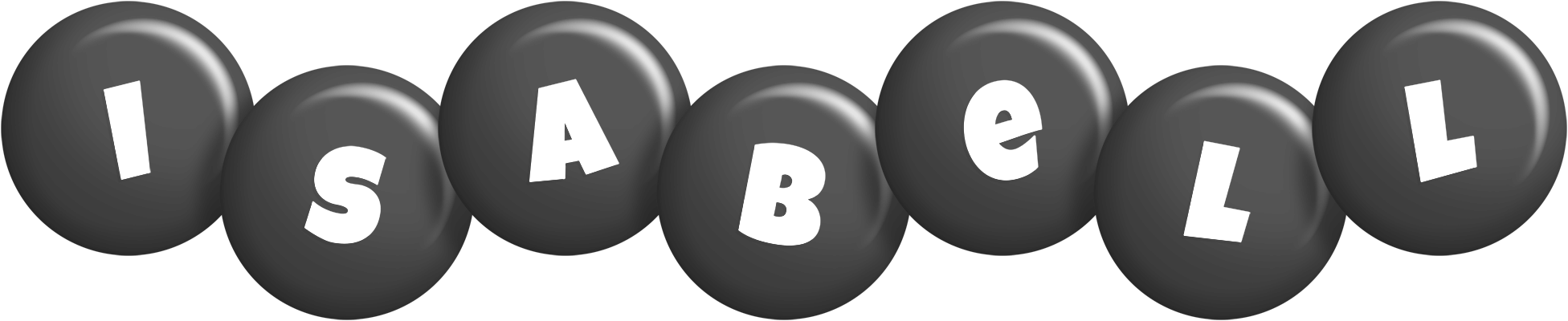 Isabell candy-black logo