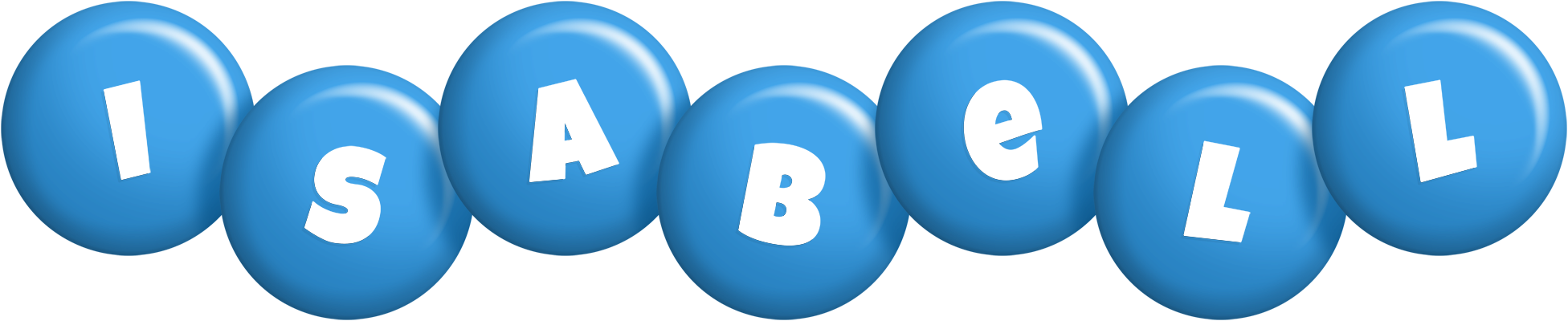 Isabell candy-blue logo