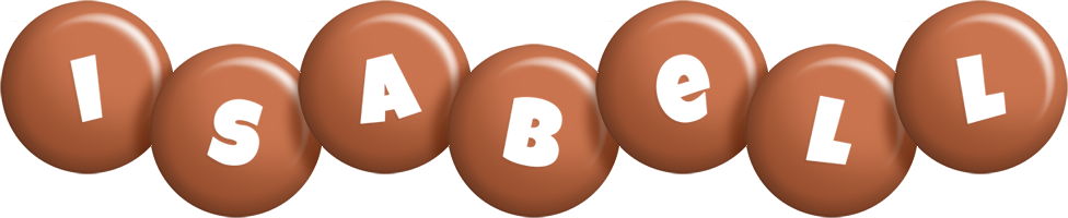Isabell candy-brown logo
