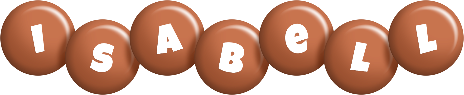 Isabell candy-brown logo