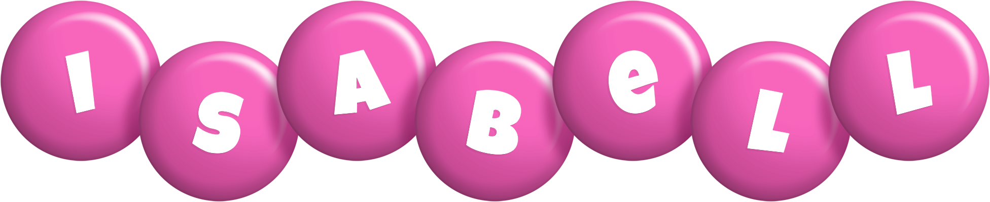 Isabell candy-pink logo
