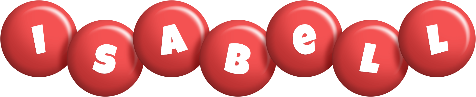 Isabell candy-red logo